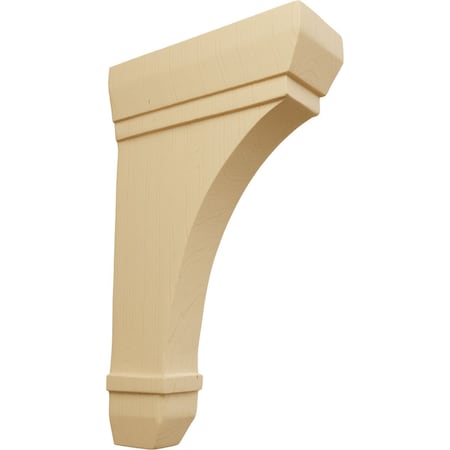 Ekena Millwork 2 1/4"W x 6"D x 10"H Stockport Bracket, Alder BKT02X06X10STAL